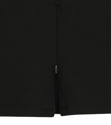 Mock Neck Tee / Black