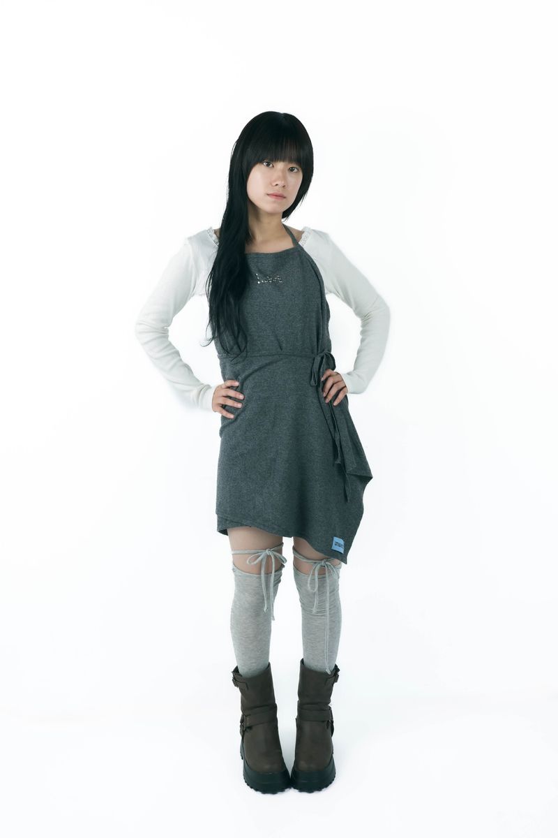 studs layered onepiece(gray)