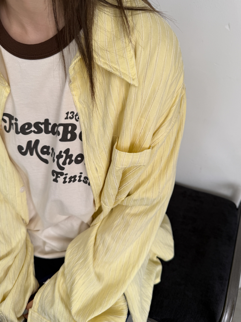 lemonade stripe shirt