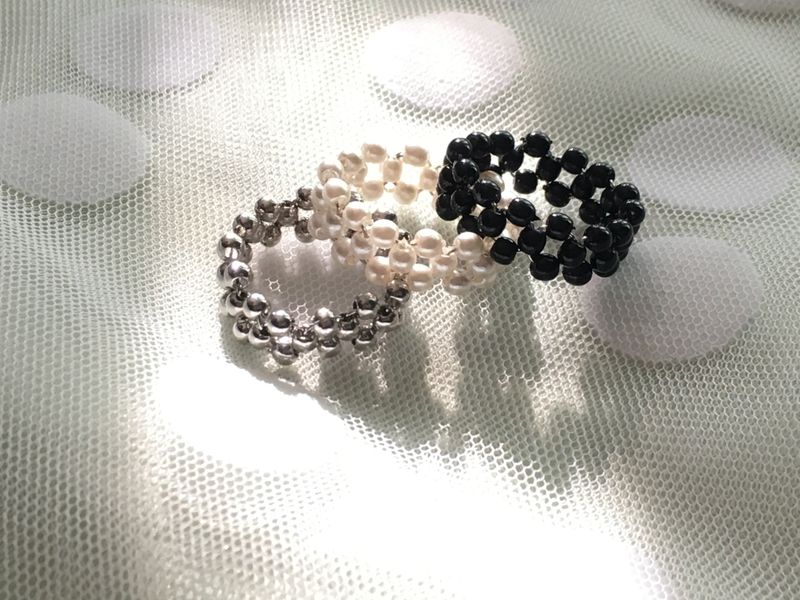 Silver ball check ring