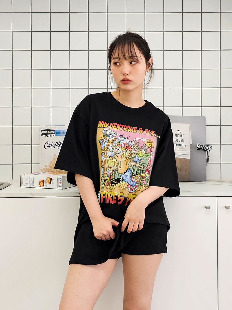 VENTIQUE Firepiece T-shirt 2color