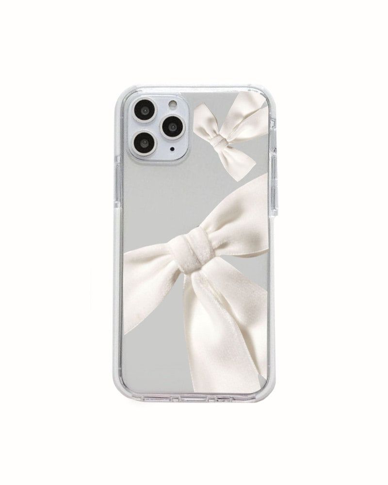 coe studio(シーオーイースタジオ)の「white ribbon(Smartphone Accessories)」