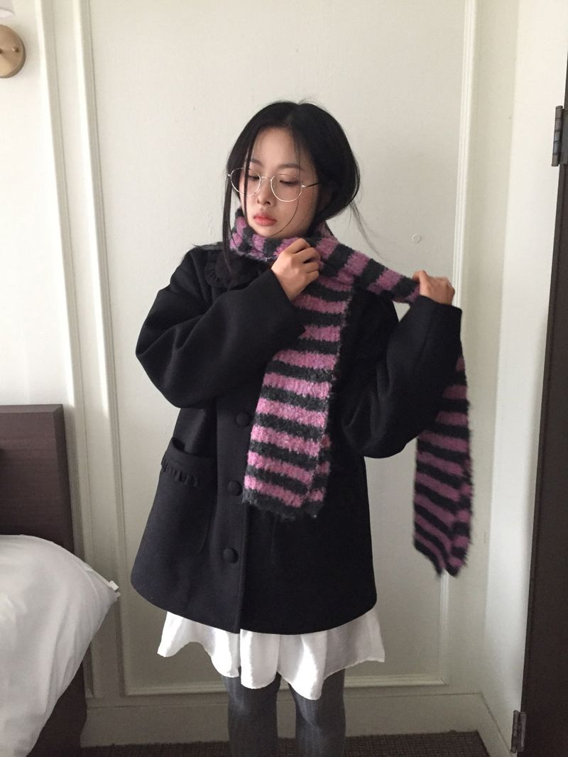 Popsicle Stripe Muffler (2color)
