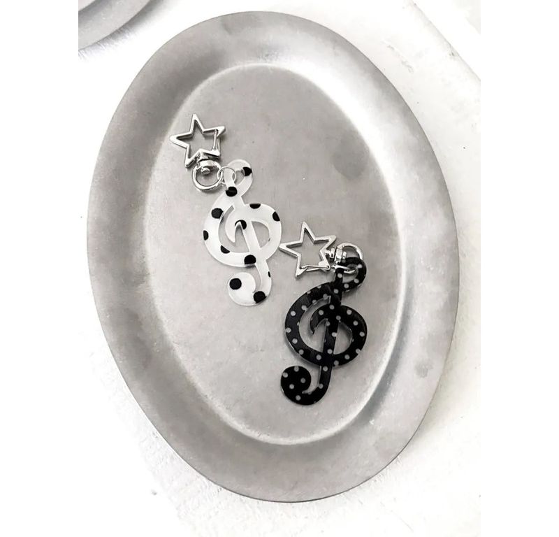 ♫ play note keyring ♫ (6color)
