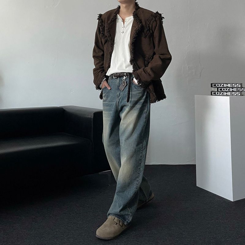 TR2528 Two Point Sand Wide Denim (2 colors)