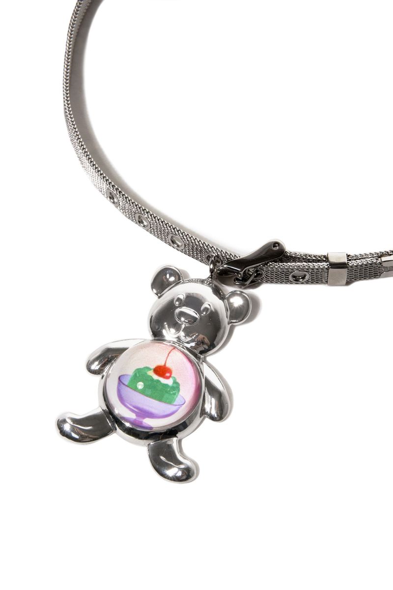 TEDDY ATE PUDDING YESTERDAY NECKLACE