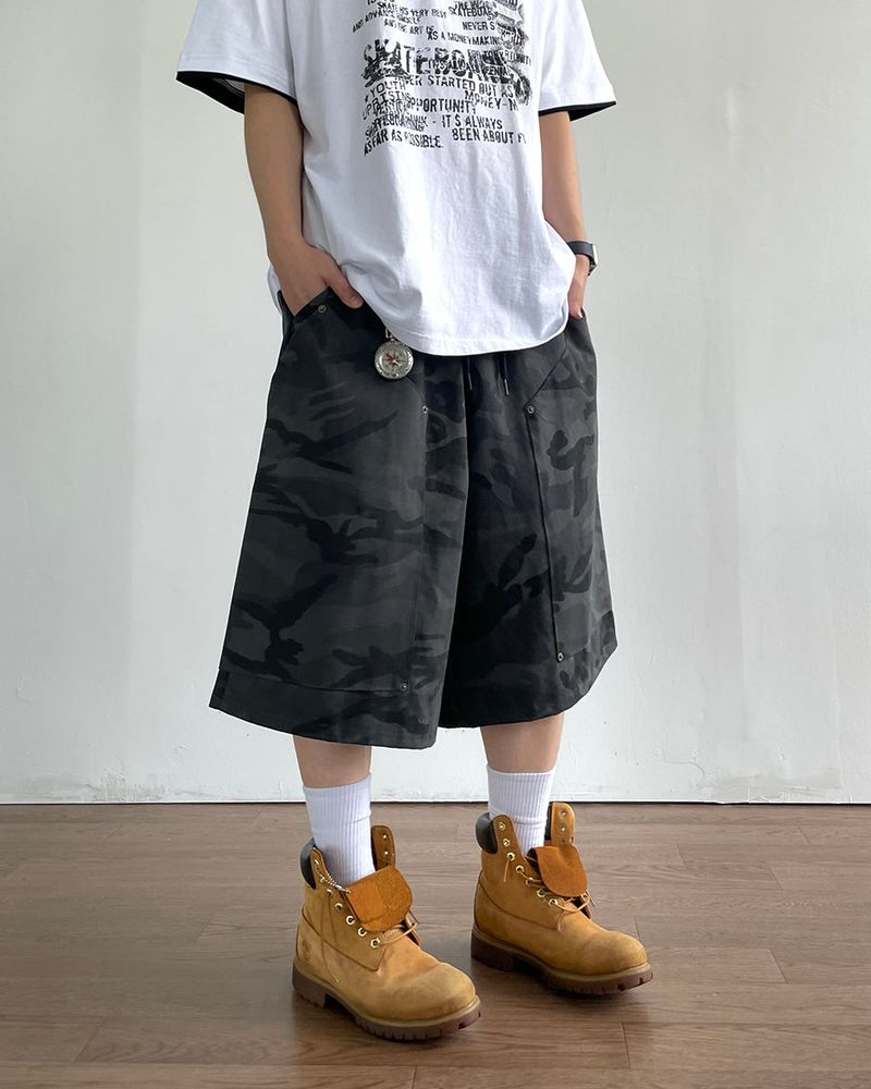 Tank Camo Bermuda Pants