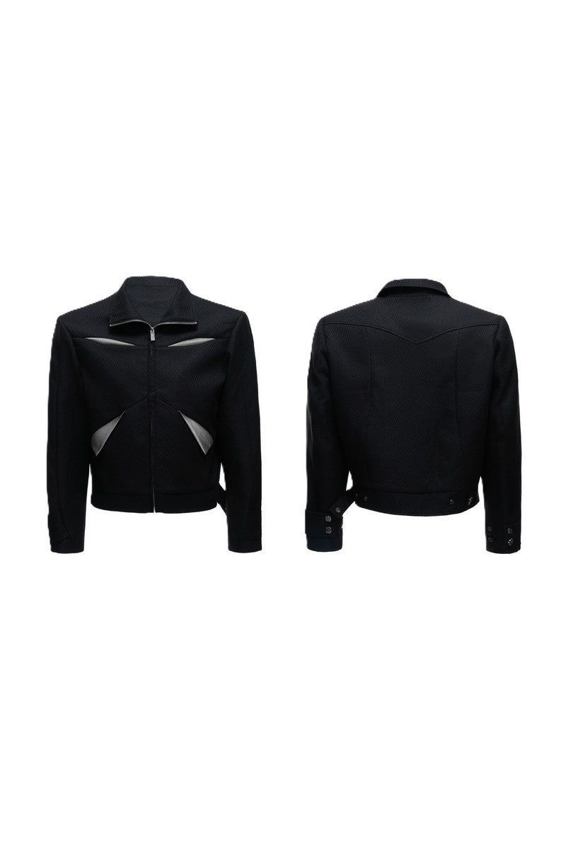 Colorblock Deconstructed Jacket