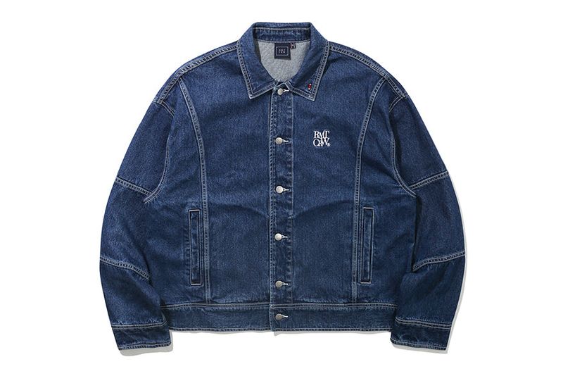 WIDE DENIM JACKET_BLUE