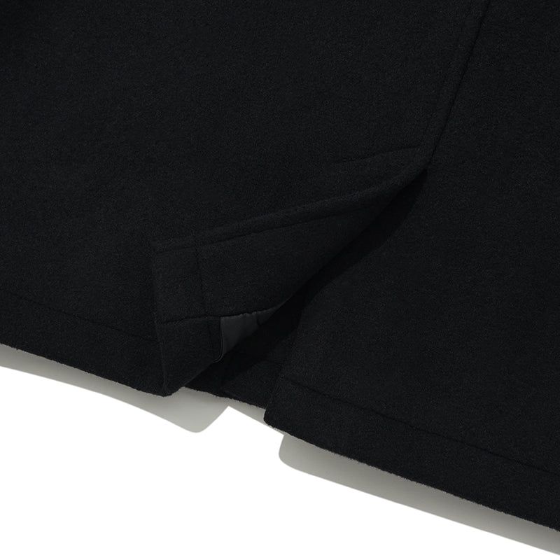 CHERRY HOODIE HALF DUFFLE COAT [NAVY]