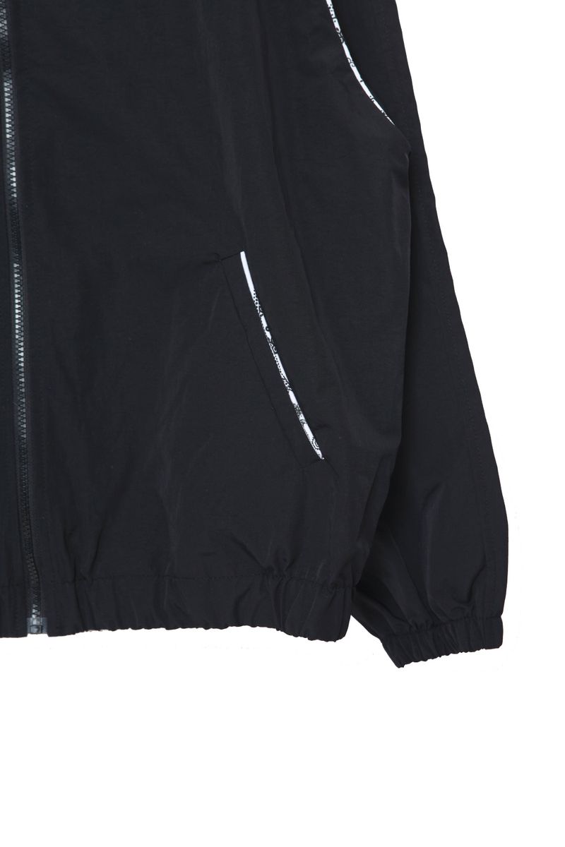 Paisley Piping Zip-Up