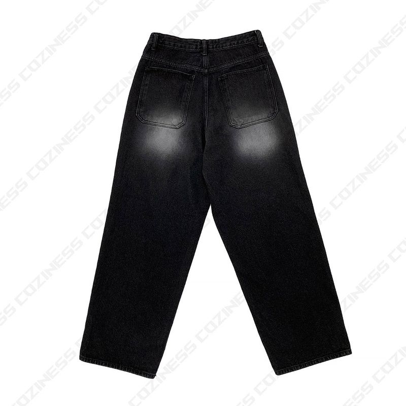 TR2428 Highlight Black Jeans