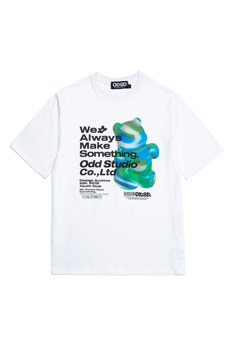 ODDSTUDIO（オッドスタジオ）の「3DベアプリンティングTシャツ（トップス）」