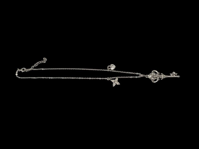 Vintage Silver Key Necklace