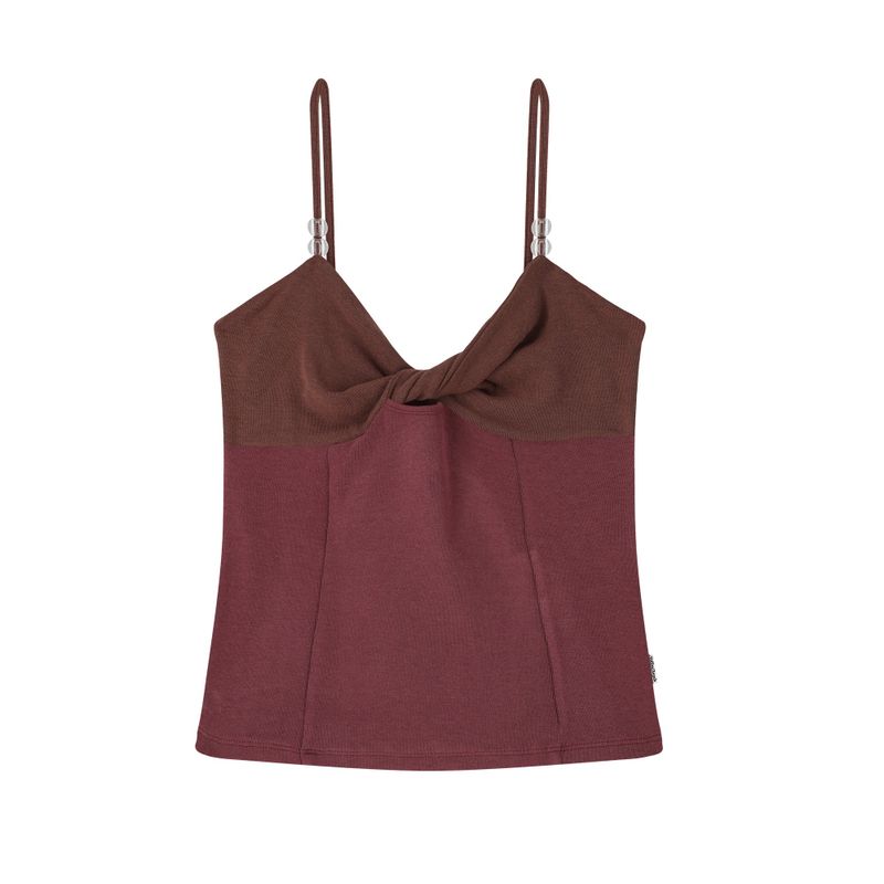 TWISTED CAMI _PLUM