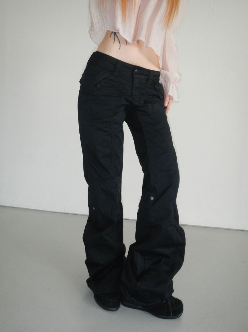 crispy 81 straight pants(2 color)