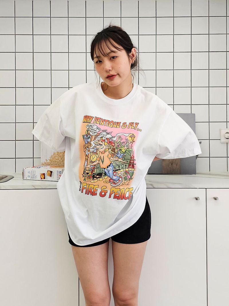 VENTIQUE（ベンティーク）の「VENTIQUE Firepiece T-shirt 2color（Tops）」