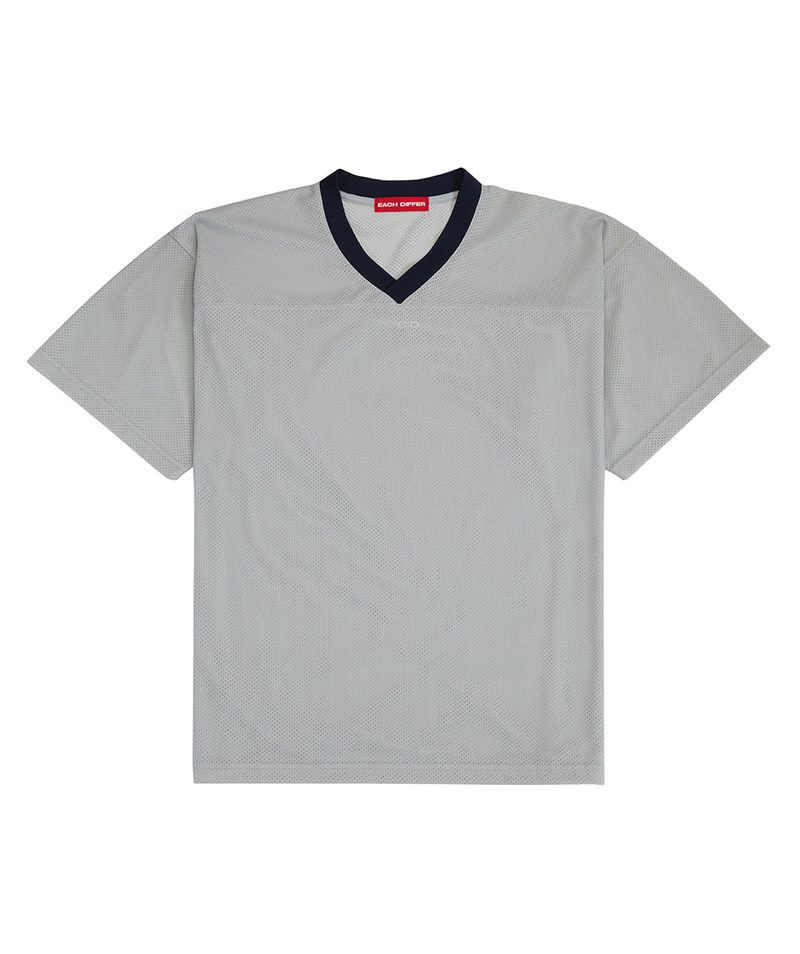 MESH JERSEY T-SHIRT_GRAY