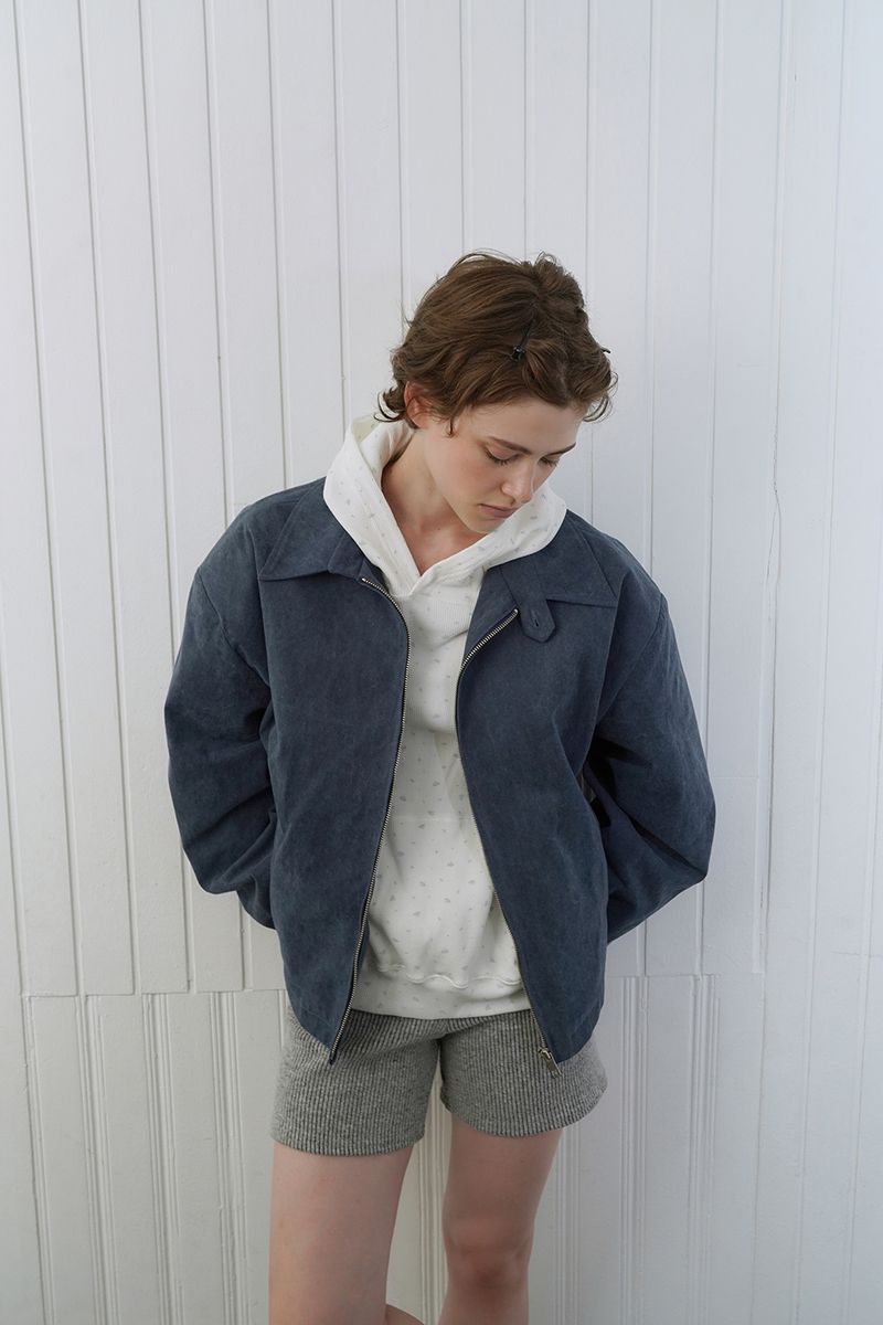 Field cotton jacket_navy