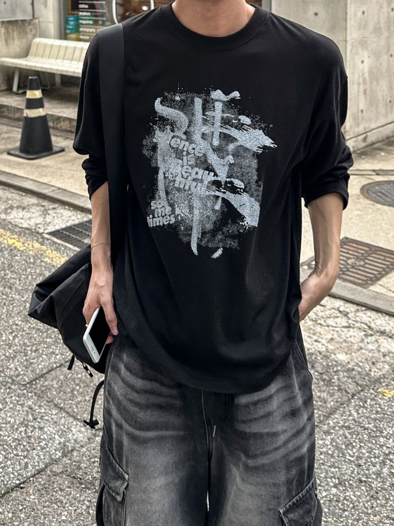 Sigma Printed Long Sleeve T-shirt