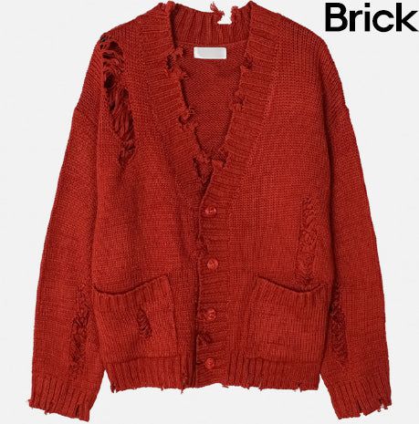 Scratcher Crop Damage Cardigan