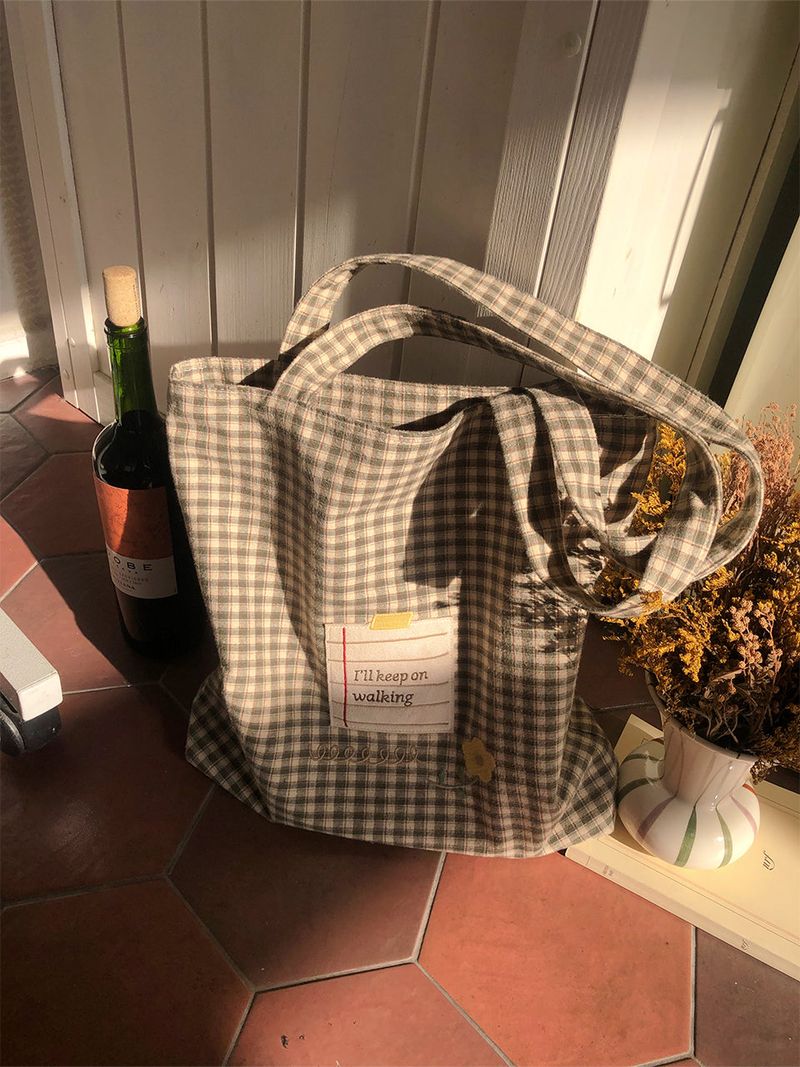 Everyday fabric bag_I'll keep on walking