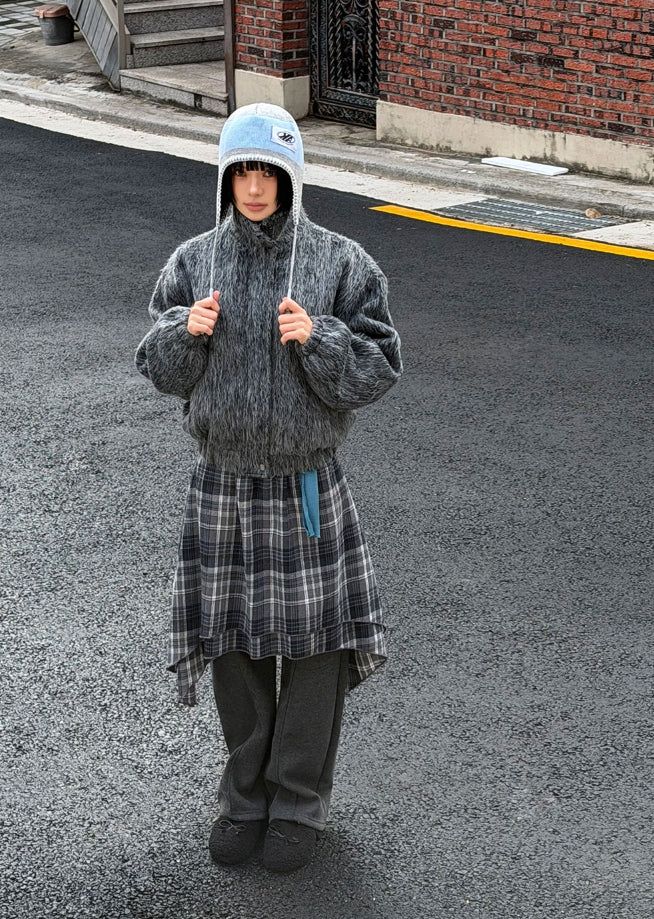 (Lining Brushed) CURVE SEAM SWEATPANTS