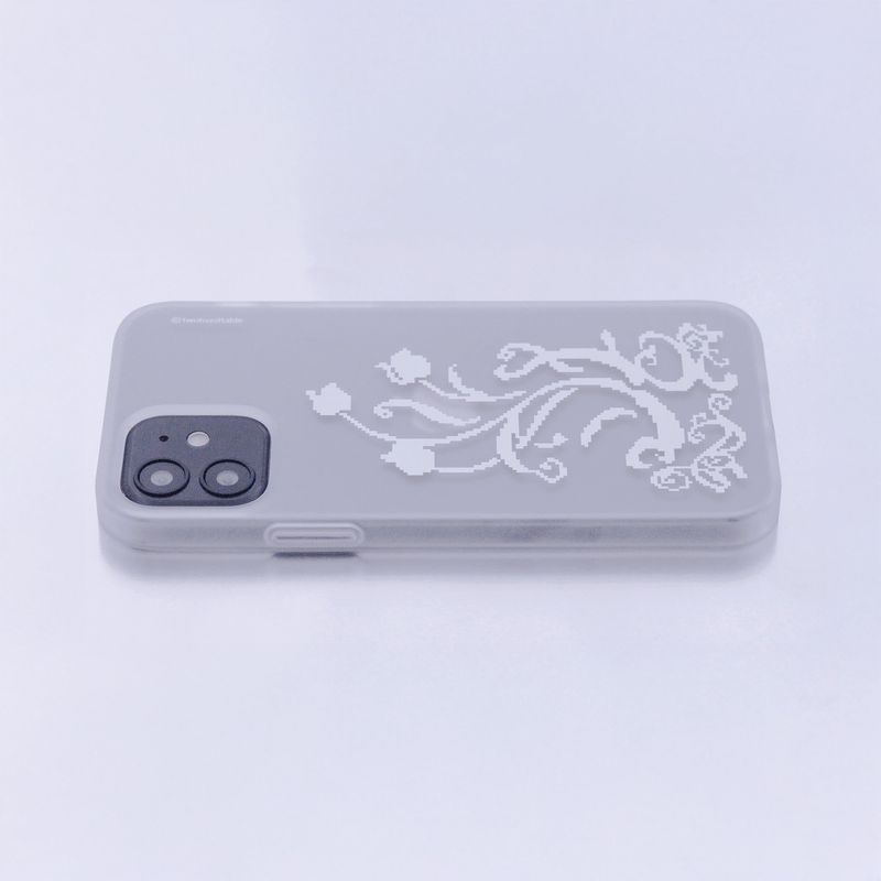 [MADE] Pixel bloom creamy jelly case (Tulip)