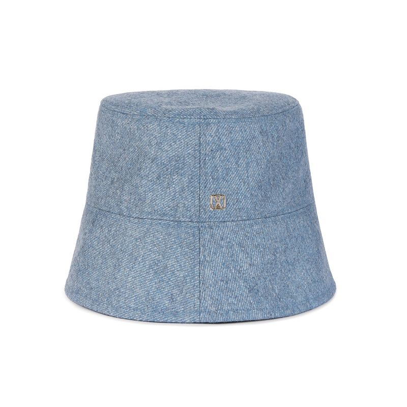 VA Square Drop Overfit Bucket Hat / Ash Blue