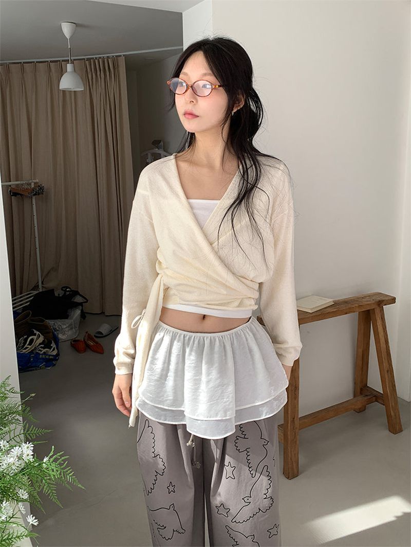 SPRING WRAP KNIT (4C)