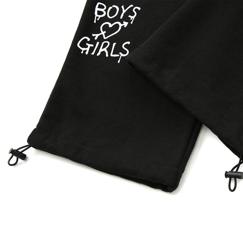 1 1 rabbit jogger pants - BLACK