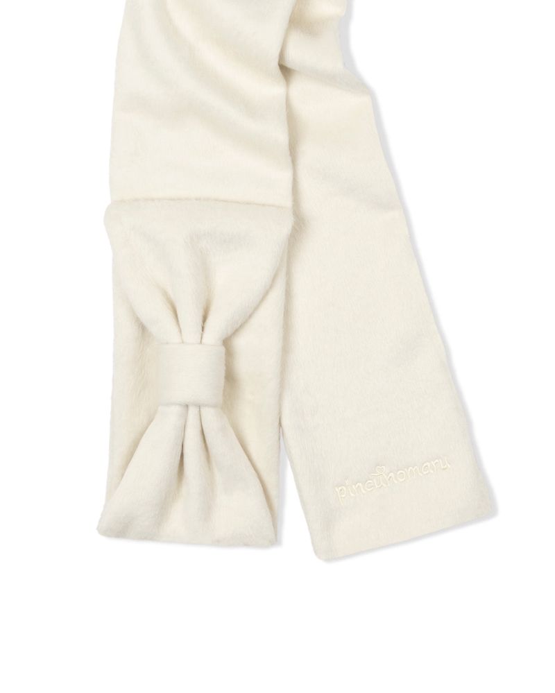 Ribbon Muffler_Fairy ivory