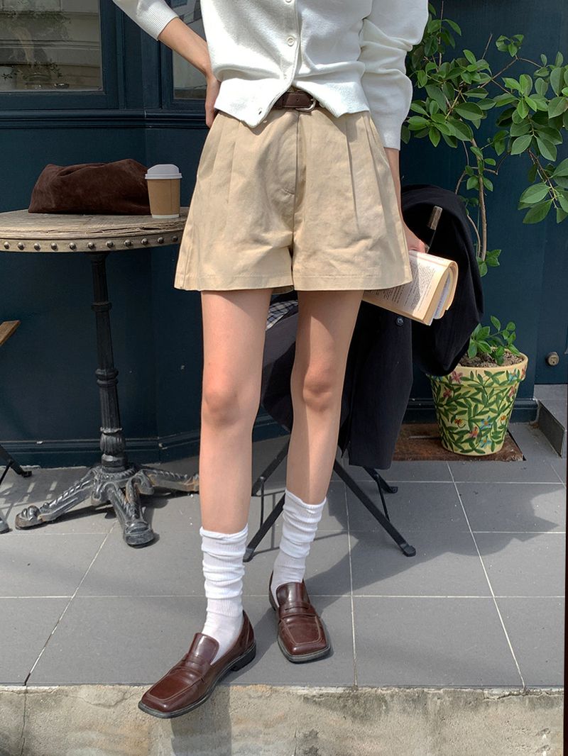 [MADE] Dears Cotton Pintuck Shorts