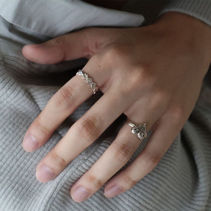 [MADE] ARGYLE OPEN RING (THIN)