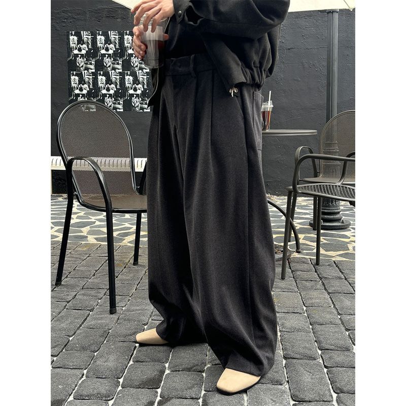 LAURANT（ロラン）の「[F/W] Wool dart wide slacks(3color)（Pants）」