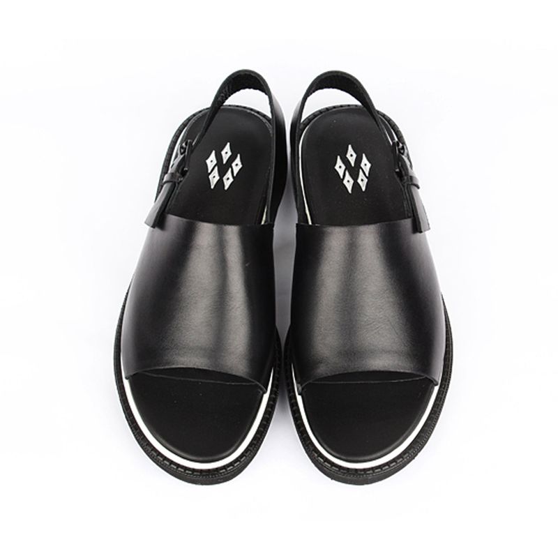 DAVID STONE PIPING SANDALS