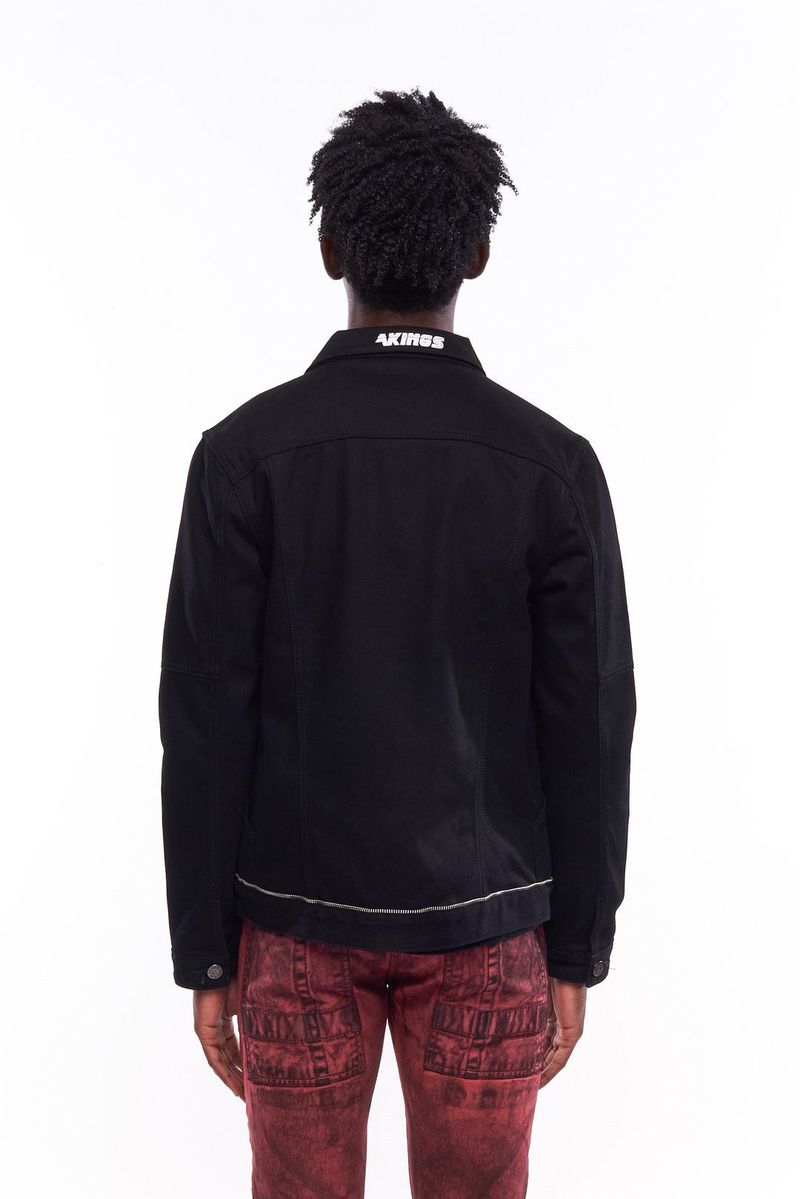 VICTOR BLACK DENIM JACKET