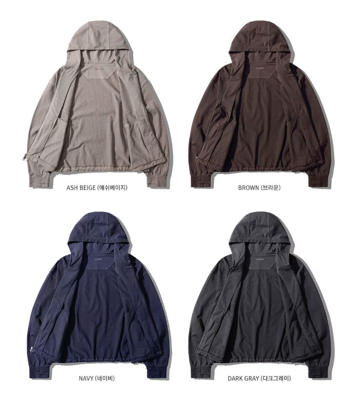 EZKATON（エズカートン）の「26SS★ Pigment Base Hood Zip-Up（Tops）」