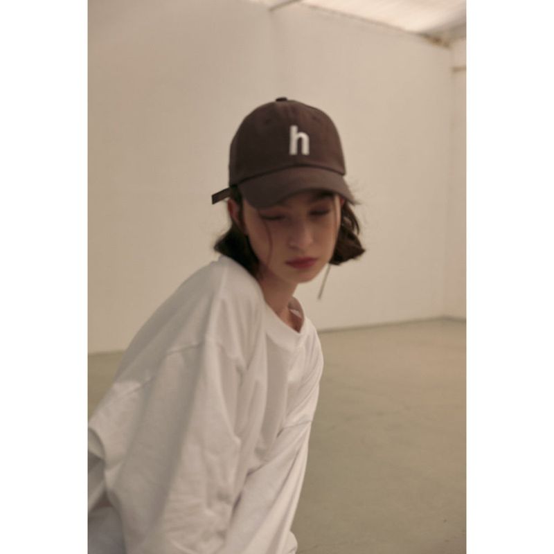 H Logo Ball-Cap (Brown)