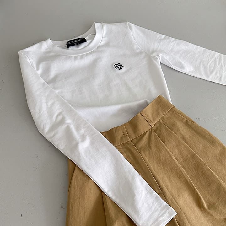 STITCH LOGO SOFT LONG SLEEVE