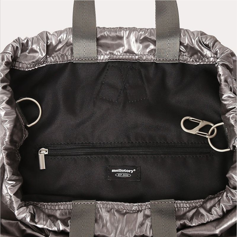 MELLO QUILTING BACK PACK (SILVER)