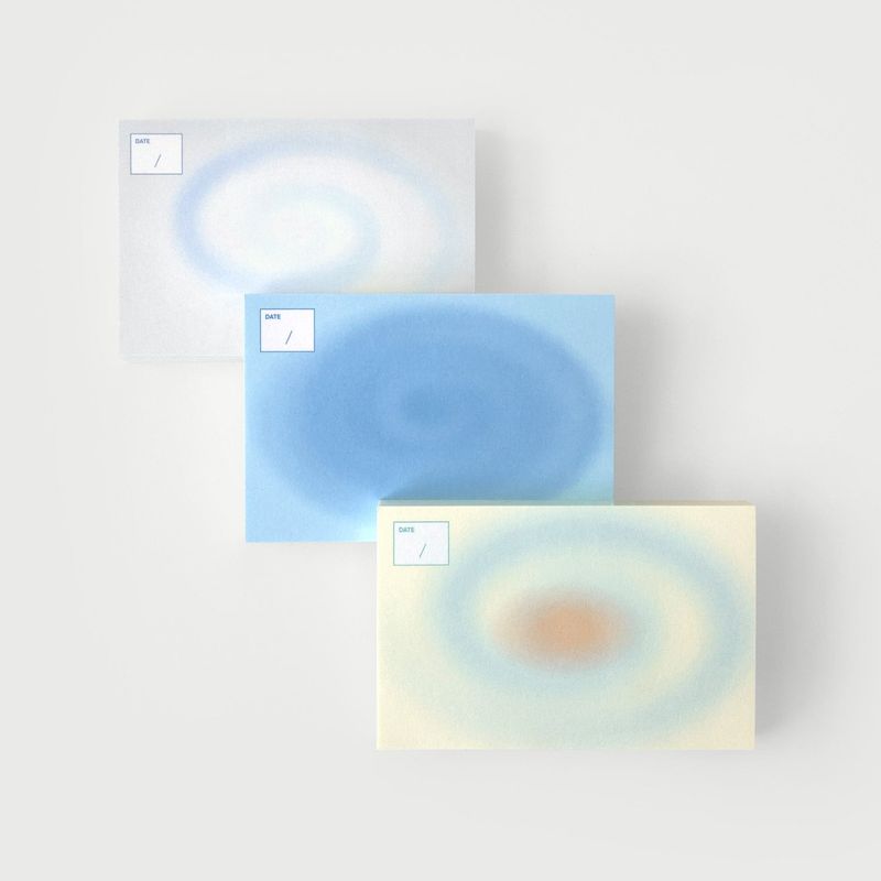 oab air memo set / 3 pieces