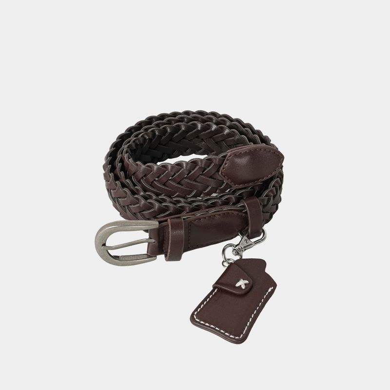 OWN Case Weaving Leather Belt (2 colors)