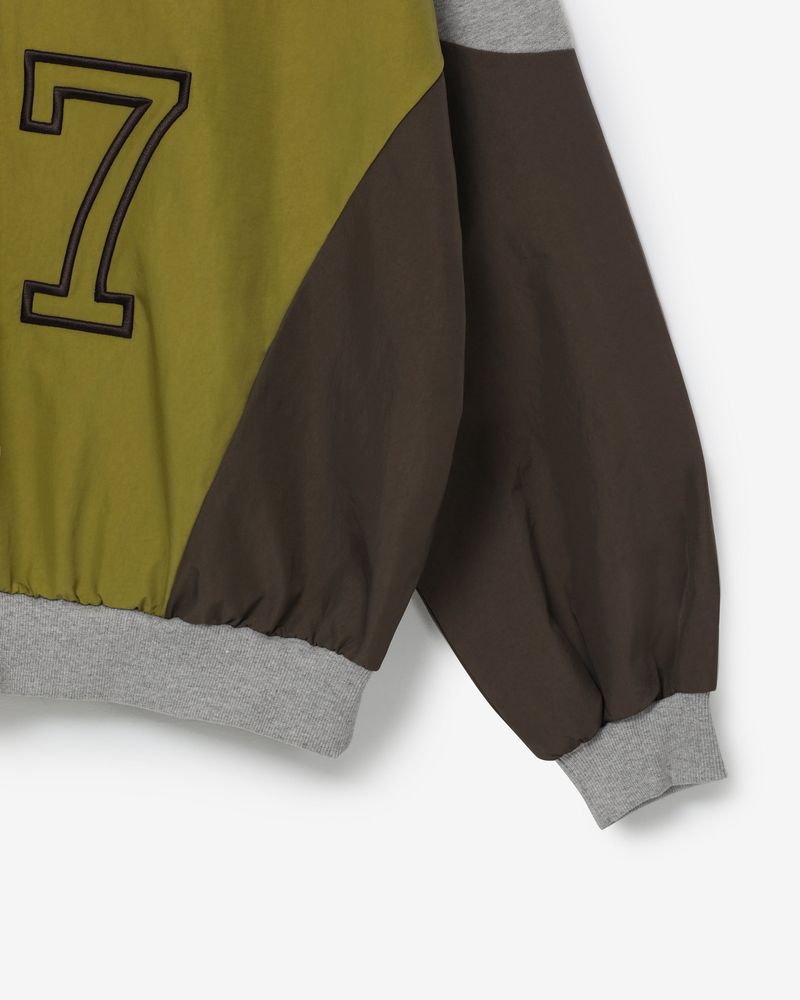 Calico set-up sweatshirts [ melange ]