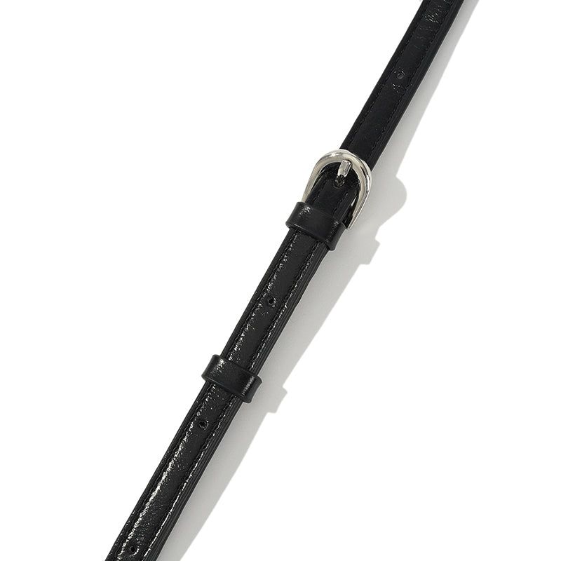 POCKET SIGNATURE MINI BAG [BLACK]