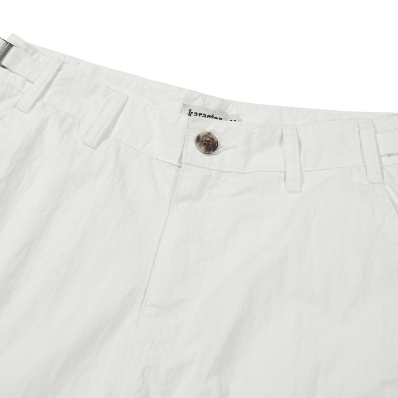 Issue cargo shorts / White