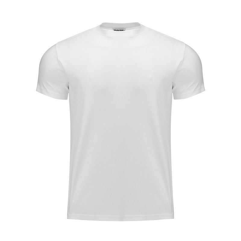 Daily Plain Muscle-fit Tshirt White