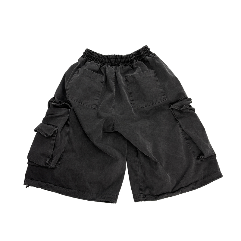 multi pigment bermuda pants