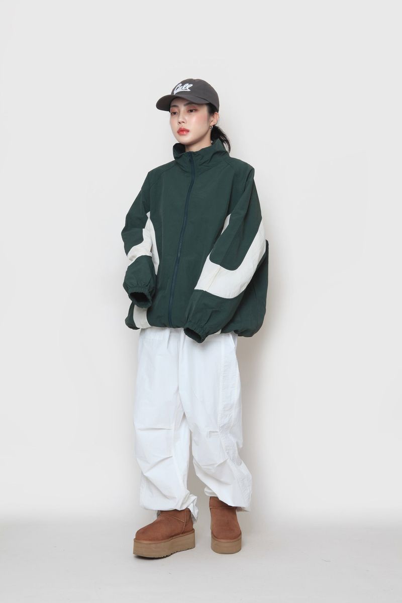 Wave Coloring Zip-Up