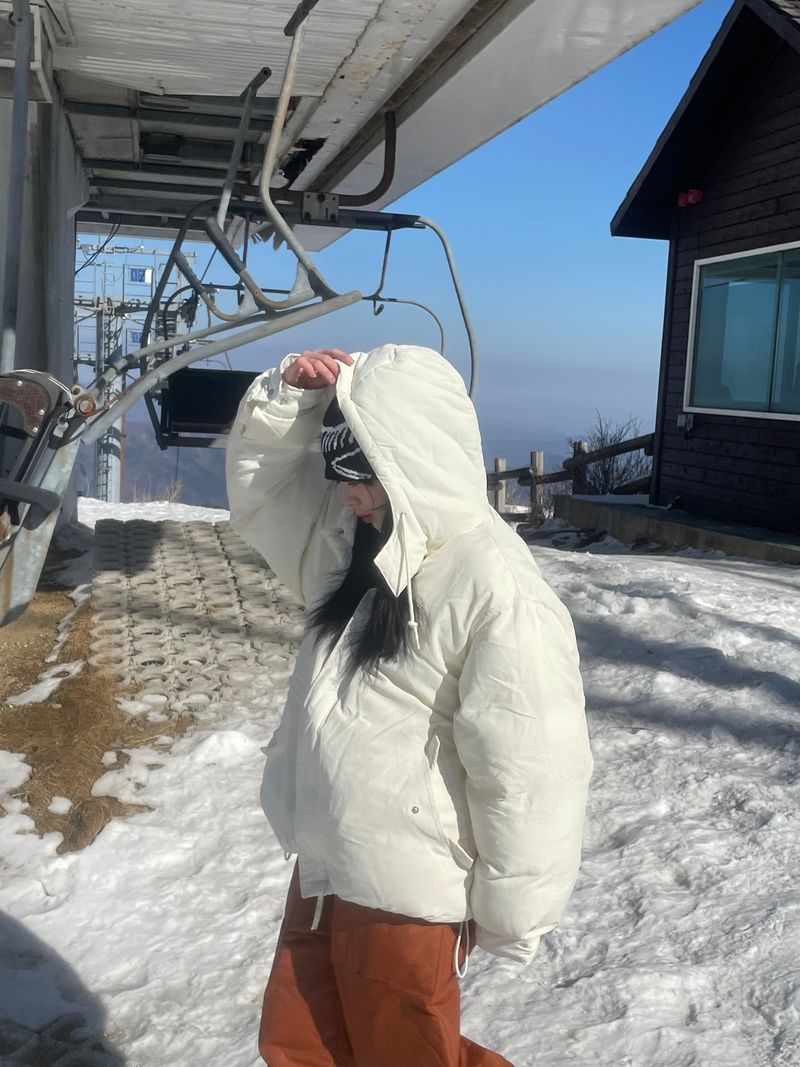 Otaru hood padding jumper